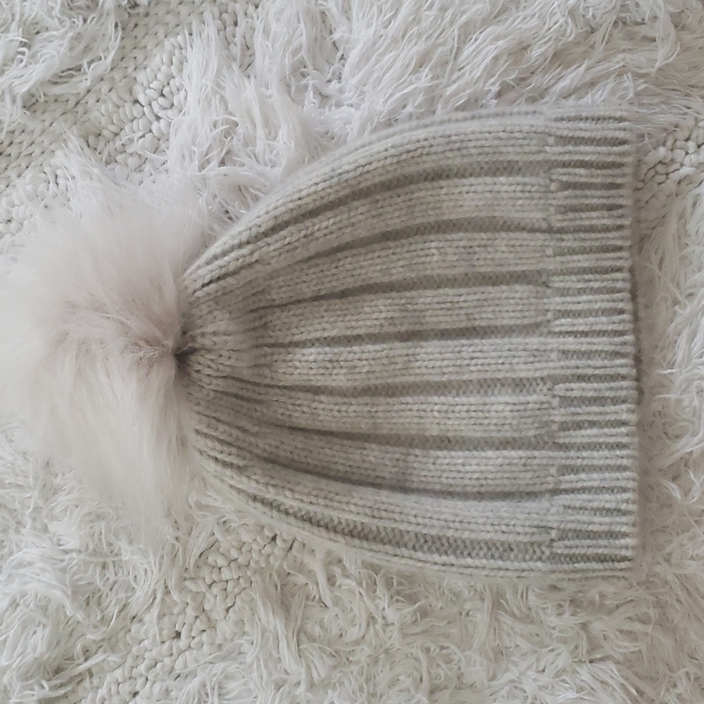 Auxiliary Cashmere Pom Beanie